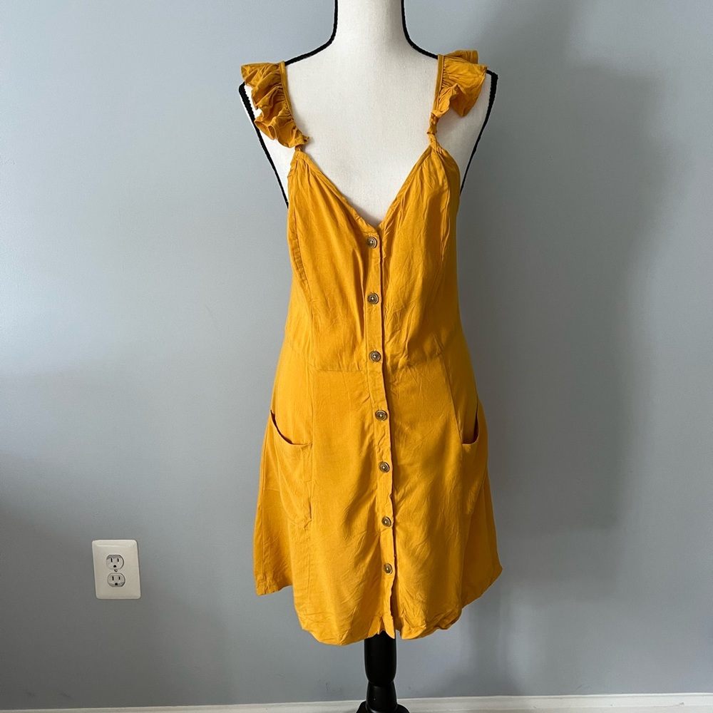 NWT gold summer dress